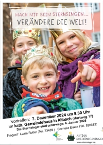 2025 Sternsingerplakat Altbach