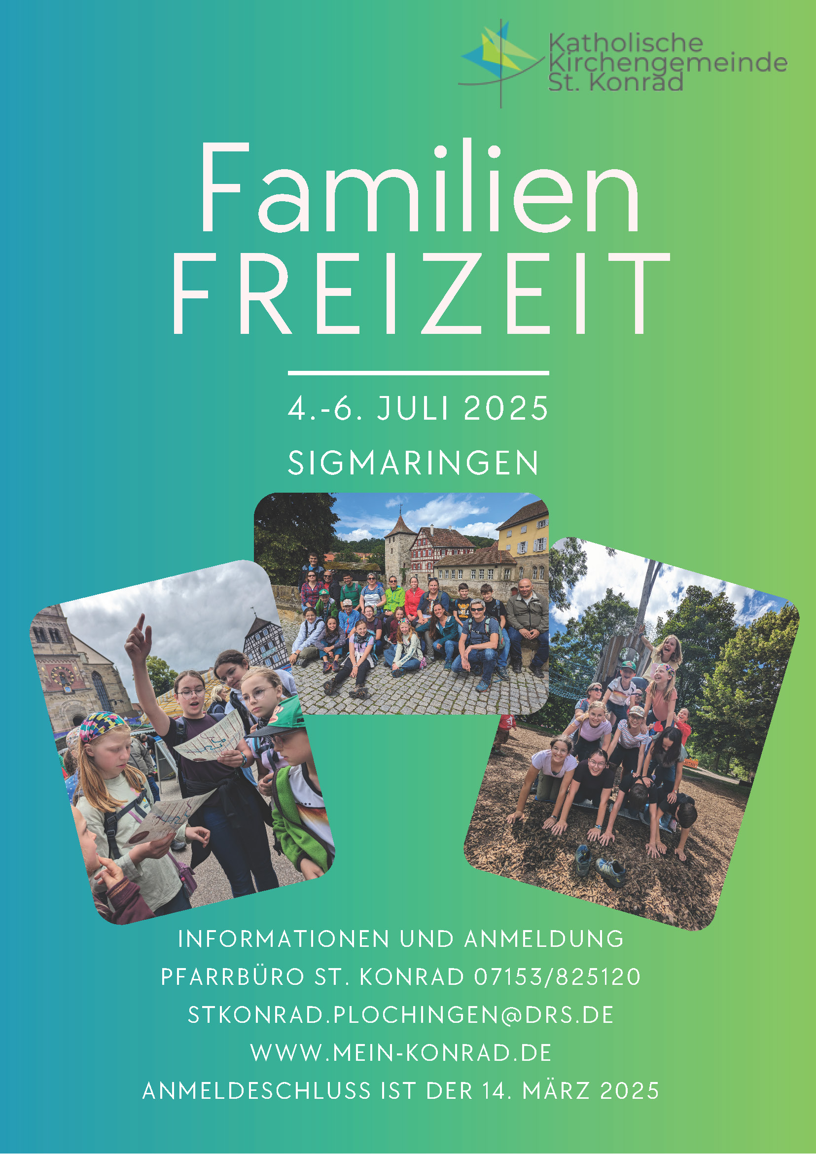 Familienfreizeit 2025 mit Anmeldeschluss